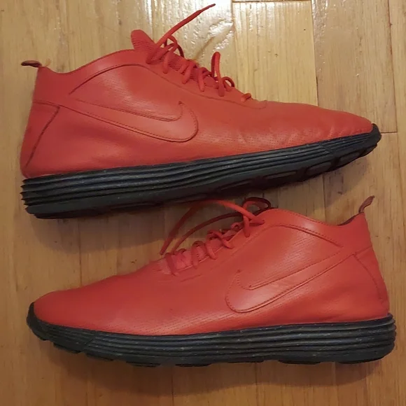 Authentic NIKE LUNAR REJUVEN8 Team Orange Anthracite Mid  display picture 3